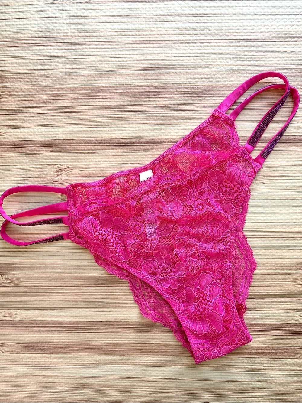 Victoria’s Secret Bling Very Sexy Brazilian Lace Panty
